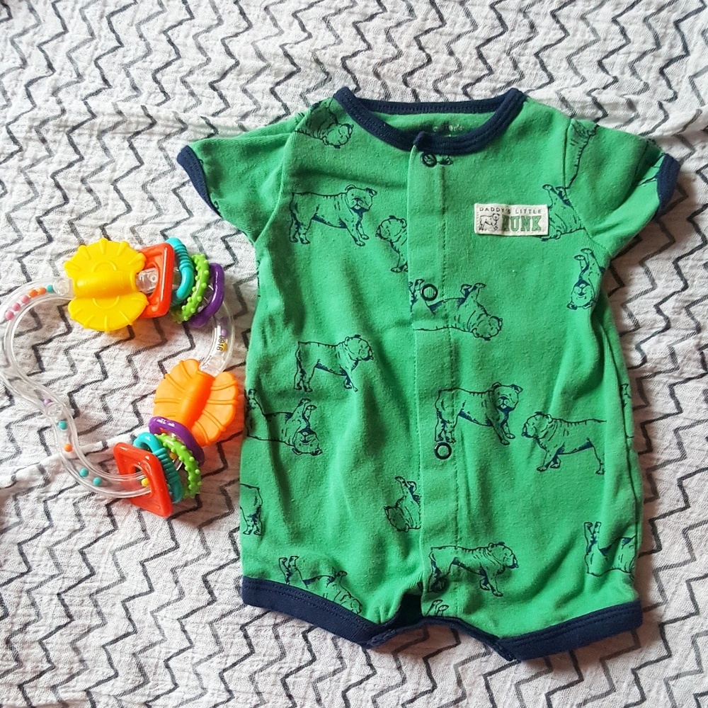 Daddy's Little Hunk Romper